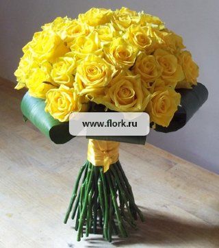 Букет роз "Жёлтенький"